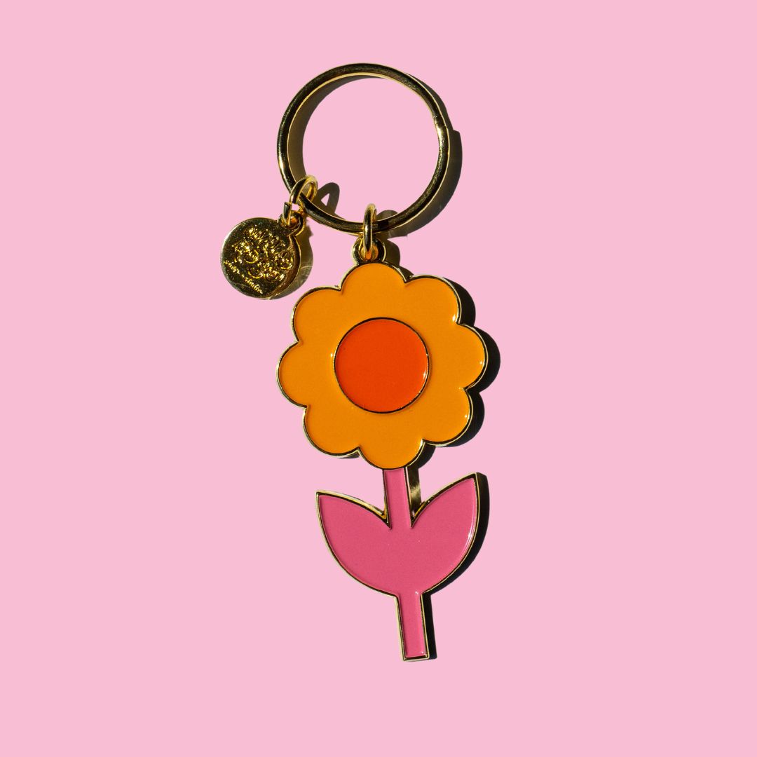 Load image into Gallery viewer, Sunny Stem Keychain