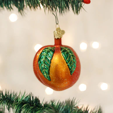 Load image into Gallery viewer, Peach Ornament
