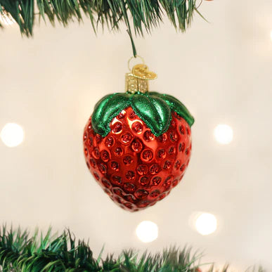 Load image into Gallery viewer, Strawberry Ornament