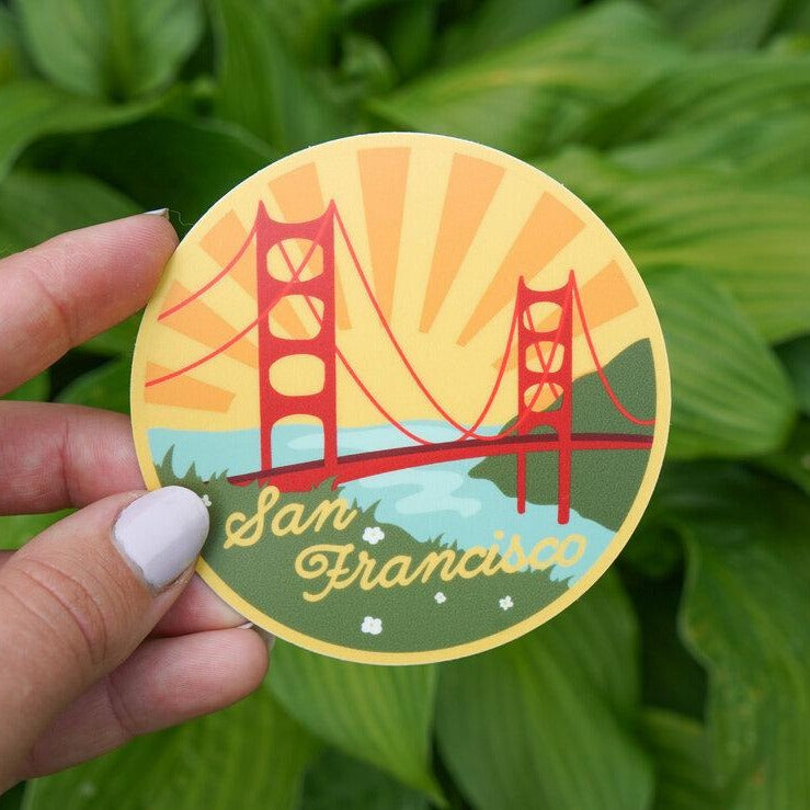 San Francisco Travel Sticker