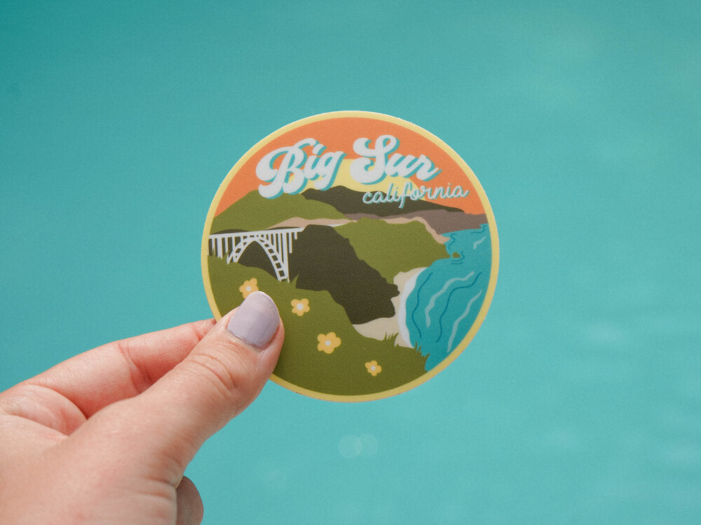 Big Sur Travel Sticker