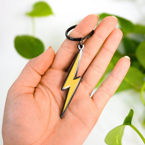 Lightning Bolt Keychain