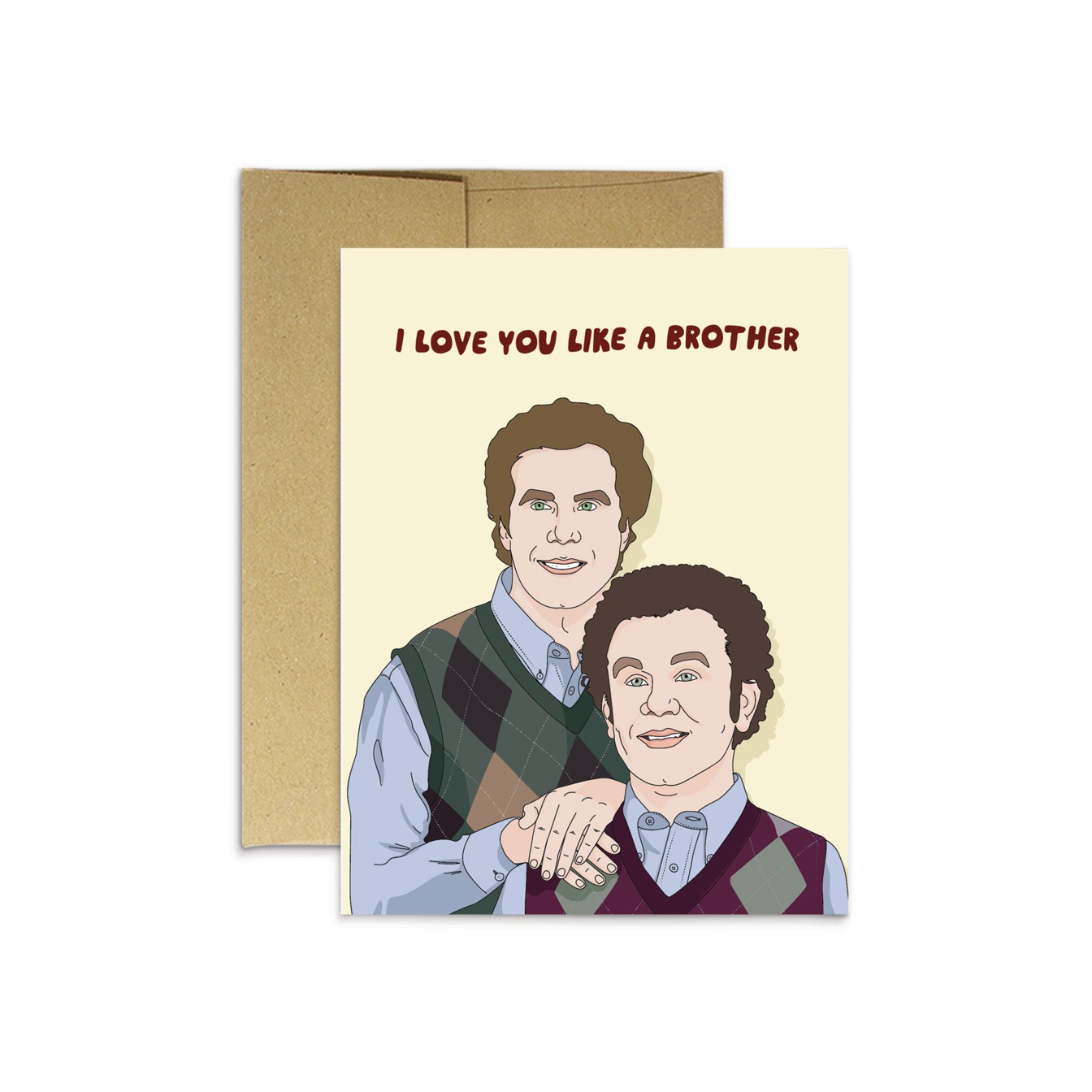 Load image into Gallery viewer, Love You Like A Brother Stepbrother Card