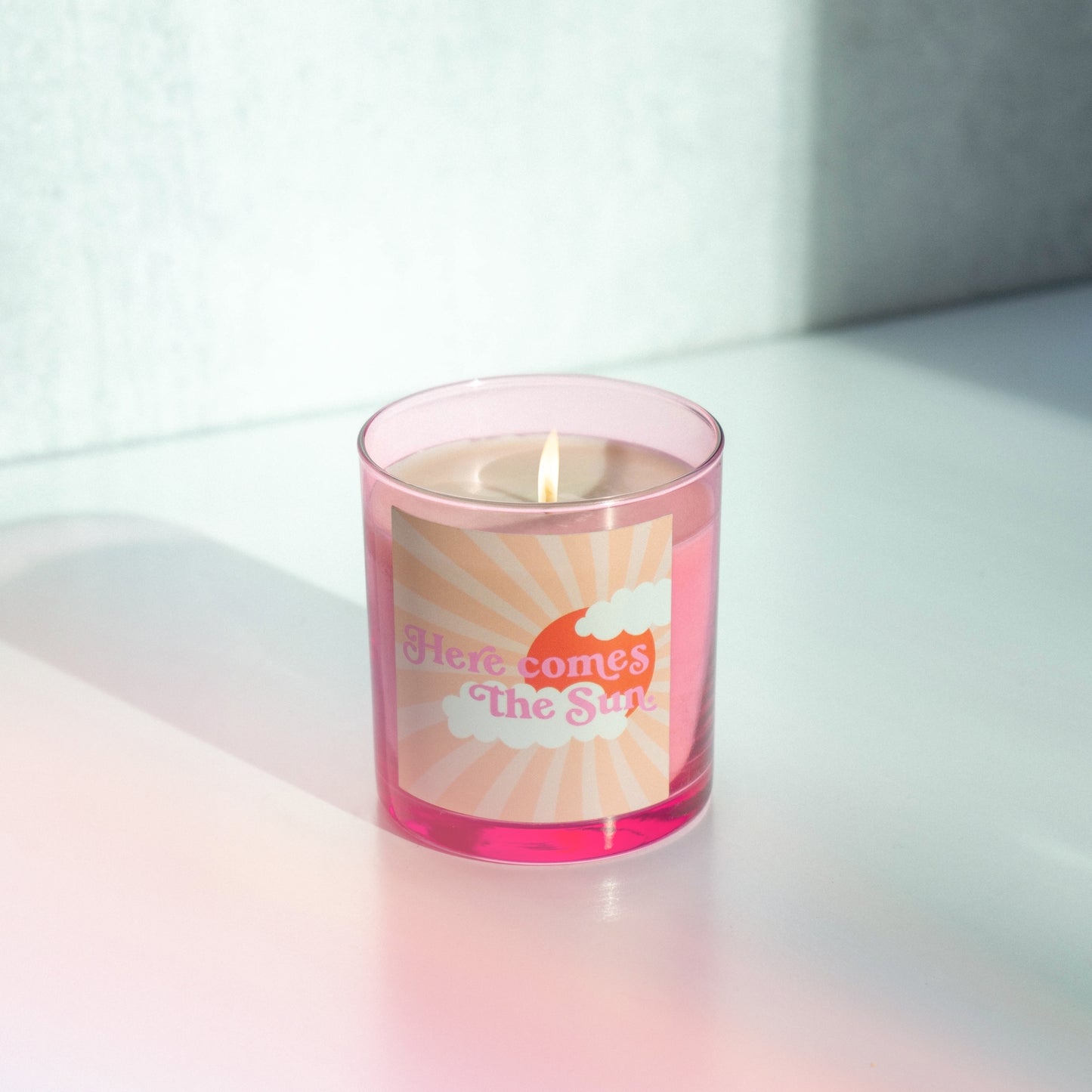 Load image into Gallery viewer, Here Comes The Sun Candle