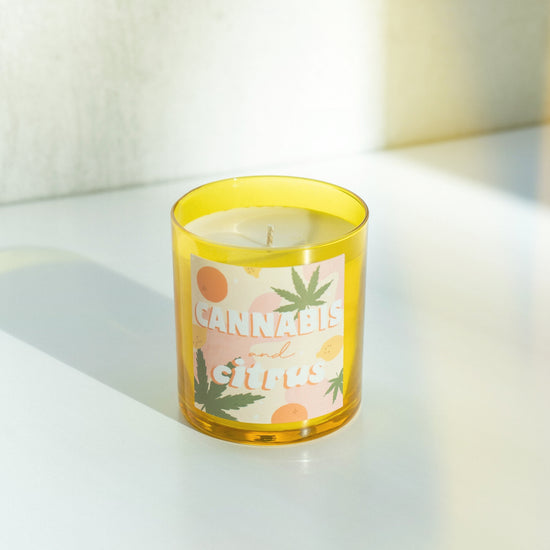 Load image into Gallery viewer, Cannabis &amp;amp; Citrus Candle