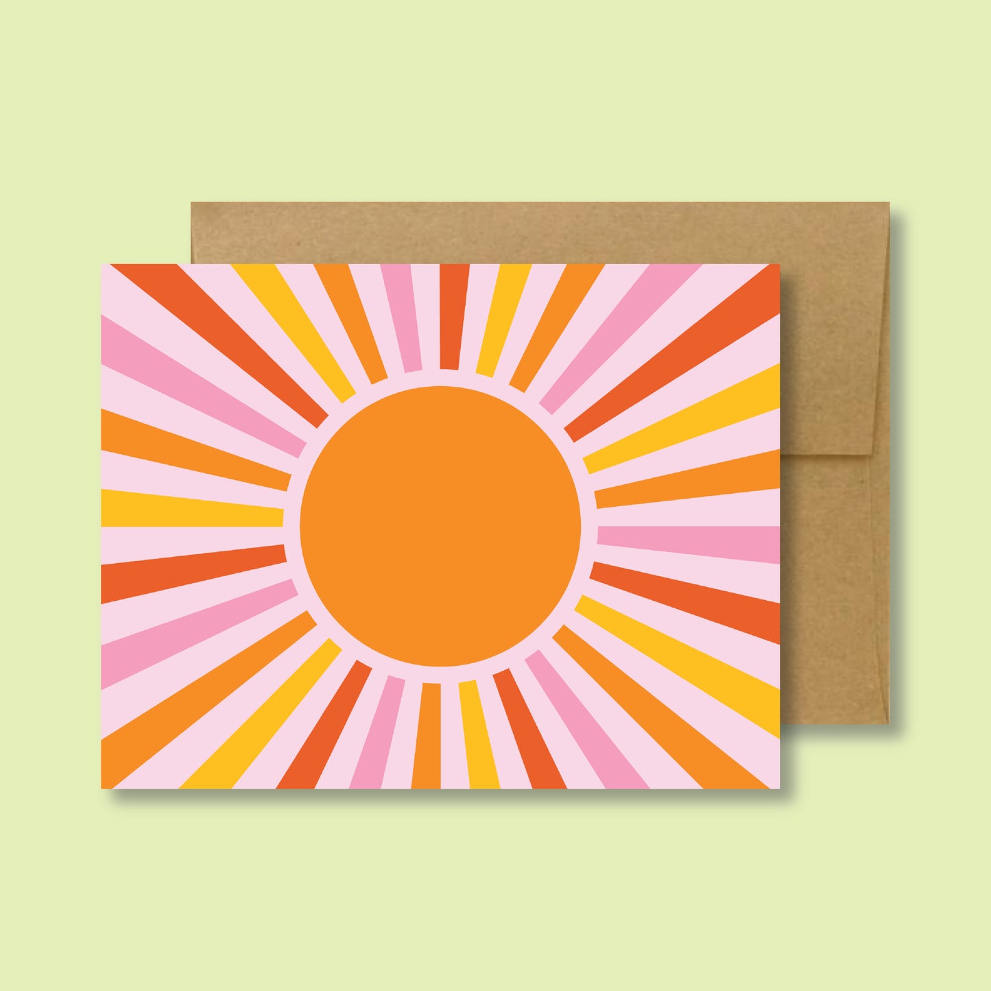 Sun Rays Card