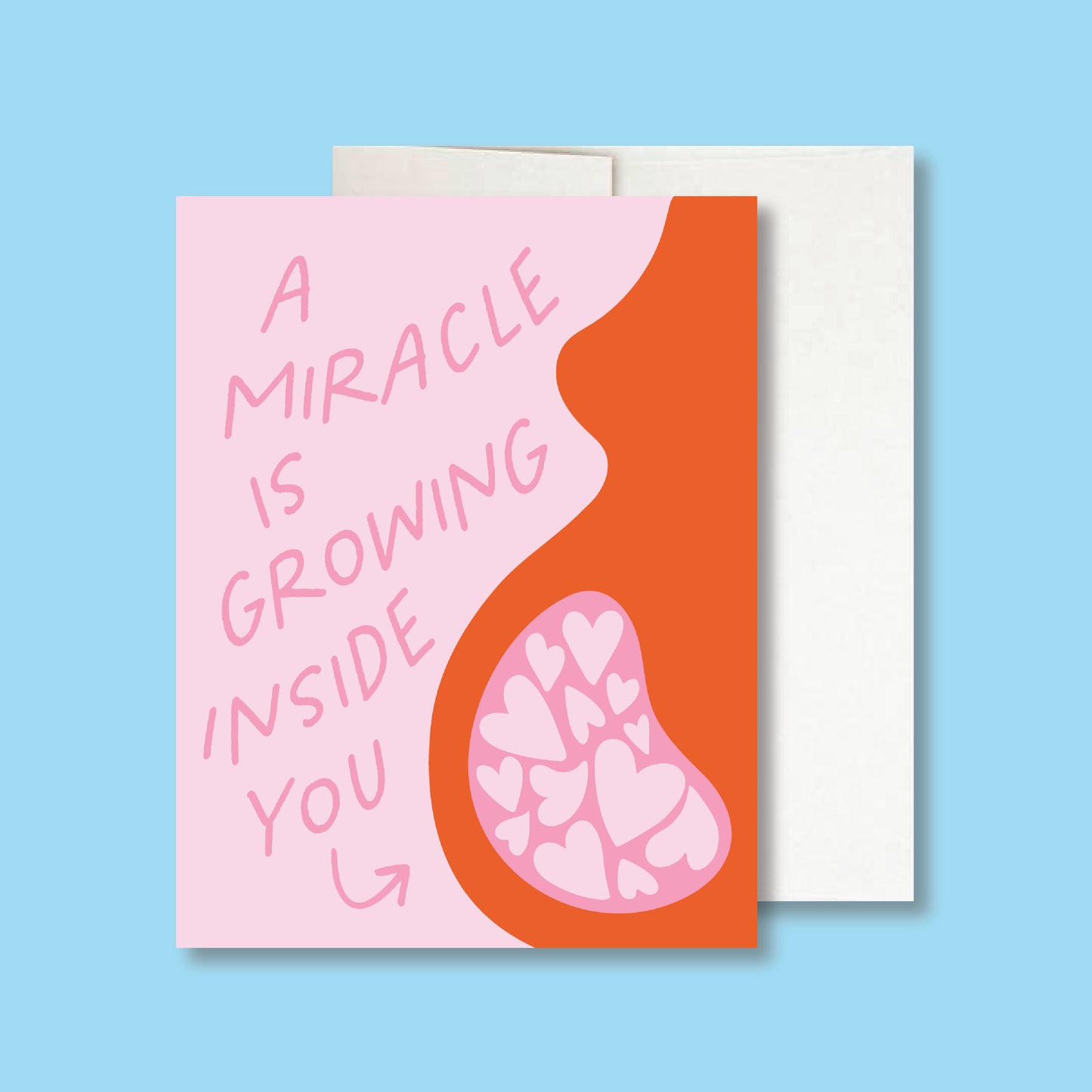 Load image into Gallery viewer, A Miracle is Growing Inside You Card