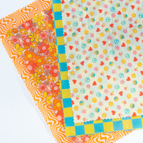 Load image into Gallery viewer, Beeswax Wraps- Duo