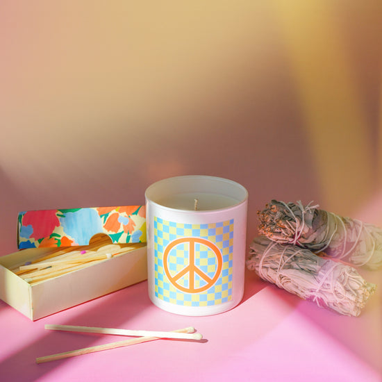 Trippy Hippie Soy Candle